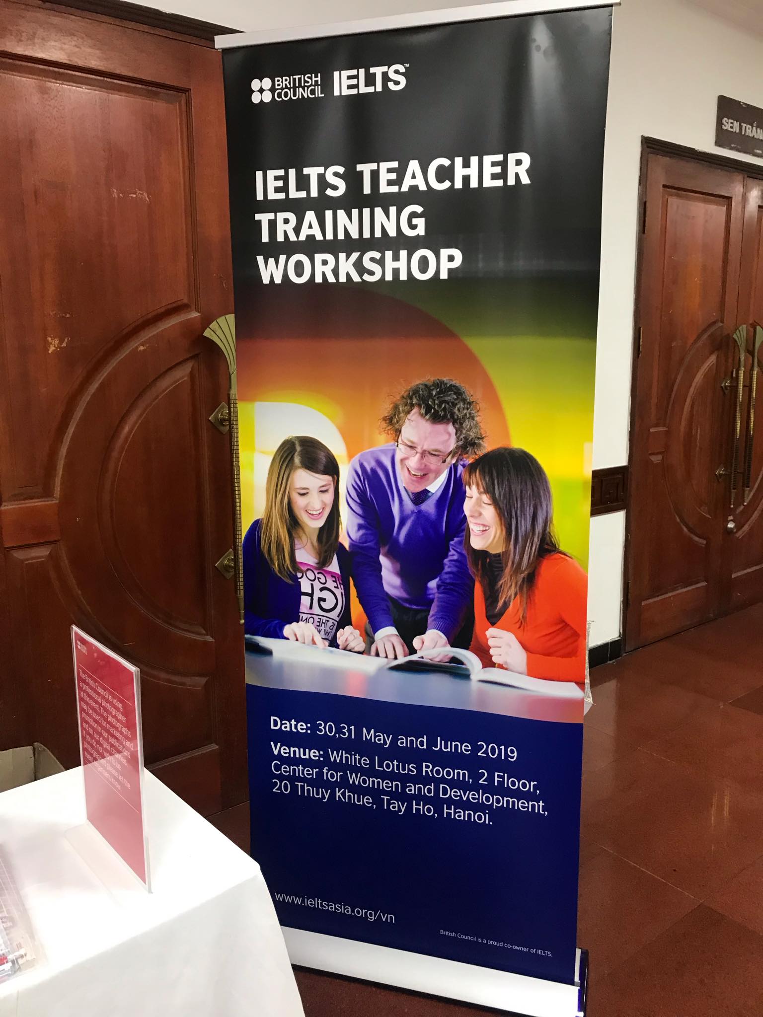 Đội ngũ giáo viên IELTS Trang Nguyễn tham gia tập huấn tại British Council