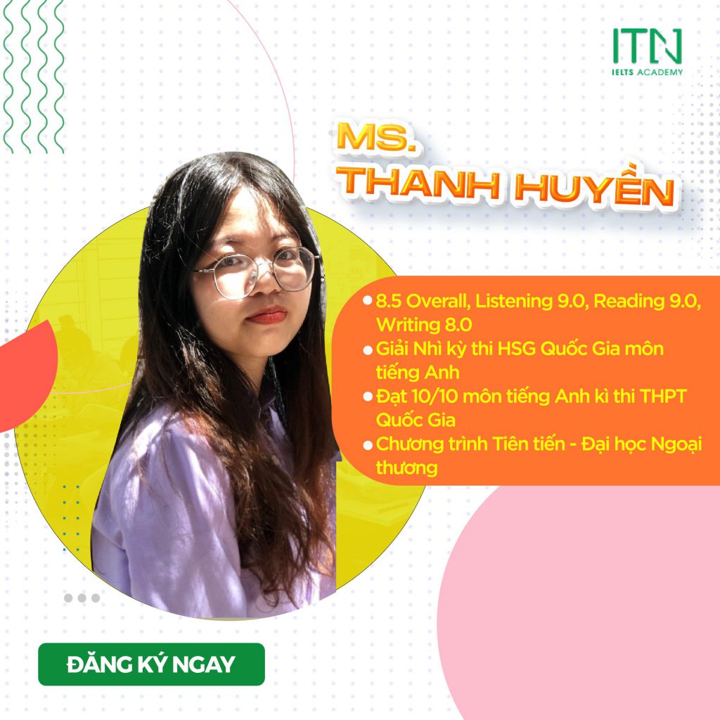Ms. Thanh Huyền - 8.5 IELTS