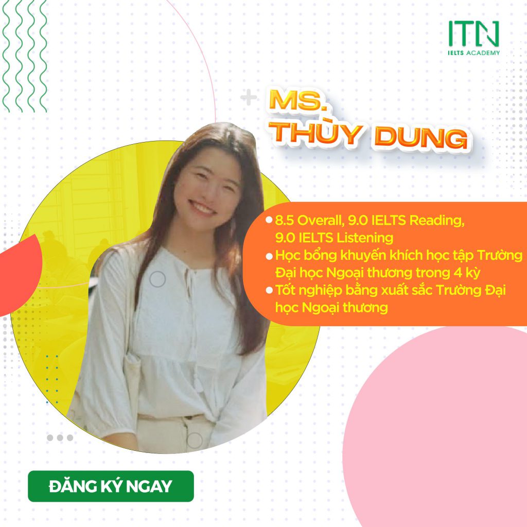 Ms. Thùy Dung - 8.5 IELTS